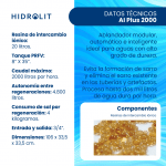 Ablandador De Agua Sarro Por Intercambio Iónico Ai Plus 2000 - Imagen 8