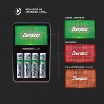 Cargador Energizer MINI p/ Pilas AA y AAA + 2 Pilas Recargables AA - Imagen 5
