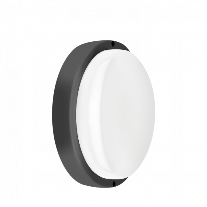 Tortuga Redonda 18w Led Exterior Negra 220v Potente Macroled - Imagen 2