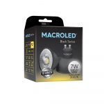 Lampara Dicroica Led 7w 38° Negra Gu10 220v Macroled - Imagen 3