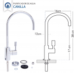 Purificador de agua Hidrolit Clorine Off - Bajo Mesada - Imagen 6