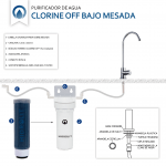 Purificador de agua Hidrolit Clorine Off - Bajo Mesada - Imagen 7