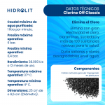 Repuesto para filtro purificador Hidrolit - Clorine Off - Imagen 3