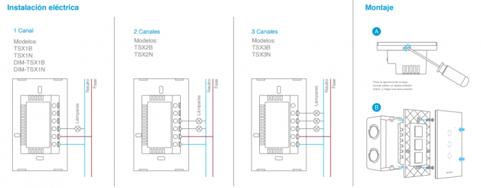 Llave Luz Pared Táctil Interruptor Wifi Touch Smart 1 Canal - Imagen 5