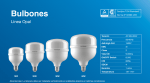 Lampara Bulbon Galponera Led Alta Potencia 38w E27 Macroled Luz Fria - Imagen 2