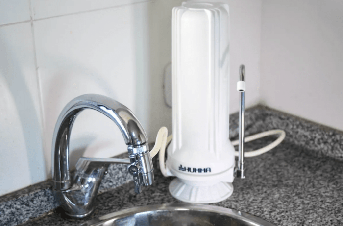 Filtro Purificador Agua Sobre Mesada Elimina Cloro Humma Infinit - Imagen 3