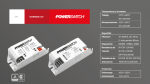 Fuente Driver Con Gabinete Plastico 12v 25w Powerswitch - Imagen 3