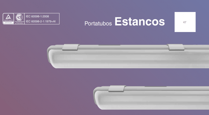 Plafón Estanco Doble 36W - Imagen 4