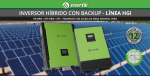 INVERSOR SOLAR HÍBRIDO  2 KW - 24V - PRODUCE, INYECTA Y ACUMULA EN BATERÍAS - Imagen 5