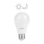 Lampara Led 9w Sensor De Luz Crepuscular Dia-noche Etheos