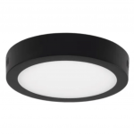 Panel Plafon Led 24w Redondo Negro Aplicar Macroled - Imagen 3