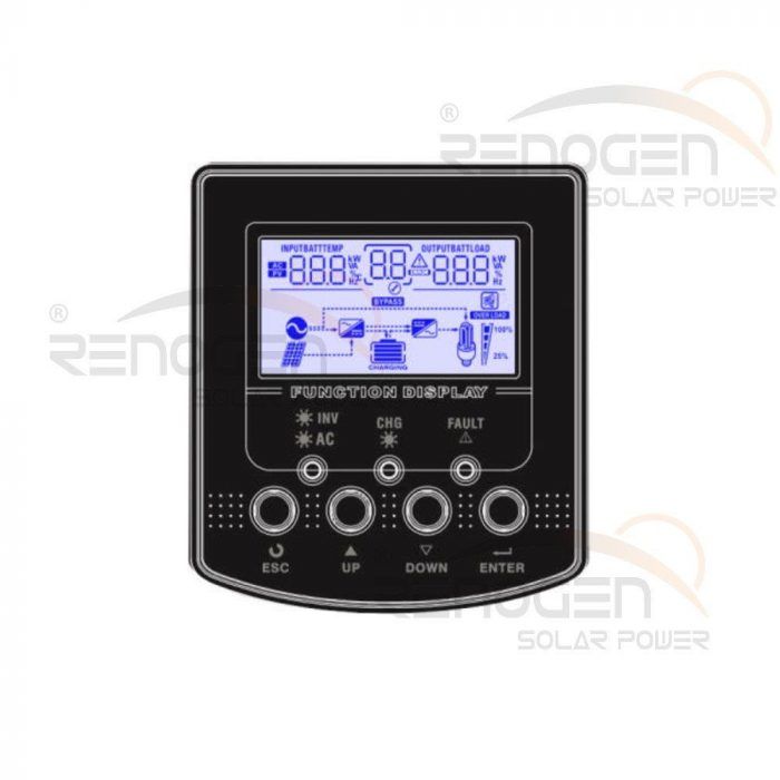 Inversor Cargador Solar Off Grid PVI-3024 VM 3KW MPPT 40A - Imagen 2