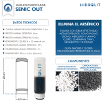 Purificador de agua Hidrolit Senic Out - Bajo Mesada - Imagen 3