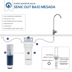 Purificador de agua Hidrolit Senic Out - Bajo Mesada - Imagen 6