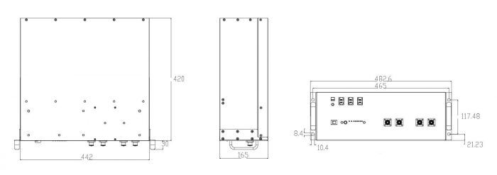 Batería de Litio UP5000 48v 4.8Kwh Pylontech - Imagen 3