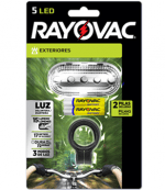 Linterna Luz De Bicicleta Delantera Rayovac 5 Led