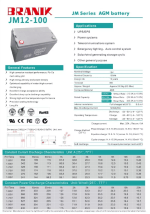 Bateria Agm Gel 12v 100ah Solar Ups Ciclo Profundo - Imagen 2