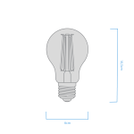 Bulbo A60 8W E27 - Imagen 2