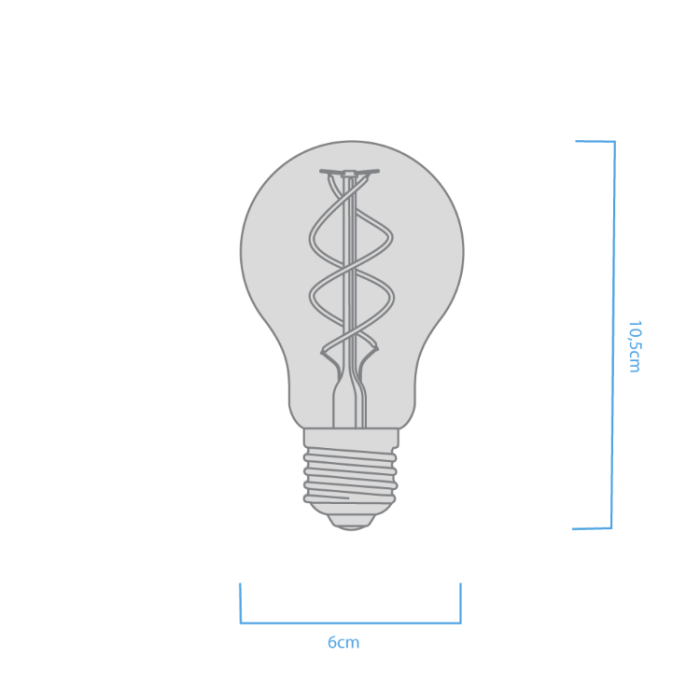 Bulbo A60 2W E27 - Imagen 2