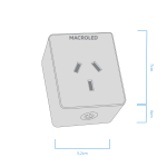 Enchufe Smart 10A máx - compatible con Tuya, Smart Life y Google Home - Imagen 4