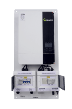 Inversor Regulador Growatt Spf 5000 ES Con Panel De Protecciones