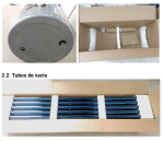 Termotanque Solar Tubo de Vacío - Tanque Galvanizado - YPF SOLAR - Imagen 3
