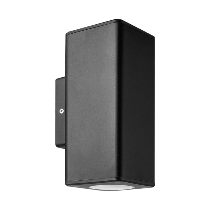 Luces de pared x2 MR16 CB Blanca/Negra - Imagen 2