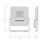 Reflector PRO 30W Blanco - Imagen 2