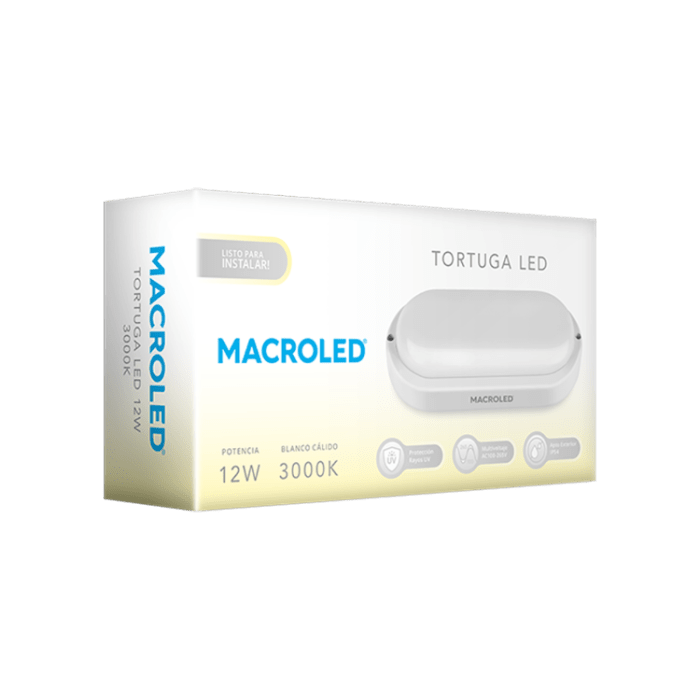 Tortuga Oval 12W - Imagen 3