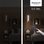 Tecla Inalámbrica RF, 3 Efectos Smart House, Negro - Imagen 6