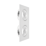 Artefacto Embutir PC Dicro MR16 x2 B
