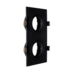 Artefacto Embutir PC Dicro MR16 x2 Negro