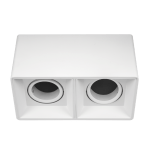 Plafón PC Dicro MR16 x 2 CRB Blanco