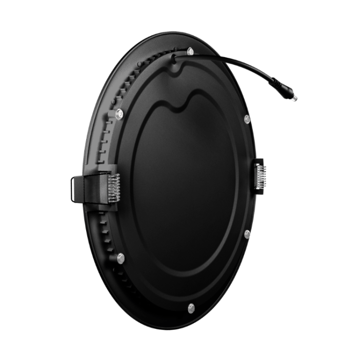 Panel Embutir Circular 18W Negro - Imagen 3