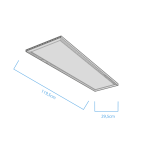 Panel embutir 40W Gran Formato 30X120 - Imagen 3