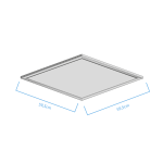 Panel embutir 40W Gran Formato - Imagen 3