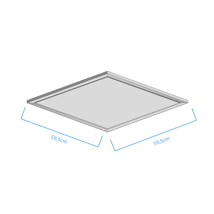 Panel embutir 40W Gran Formato - Imagen 3