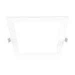 Panel Embutir Cuadrado 6W Blanco