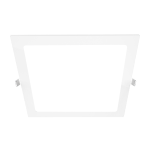Panel Embutir Cuadrado 12W Blanco