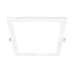 Panel Embutir Cuadrado 18W Blanco