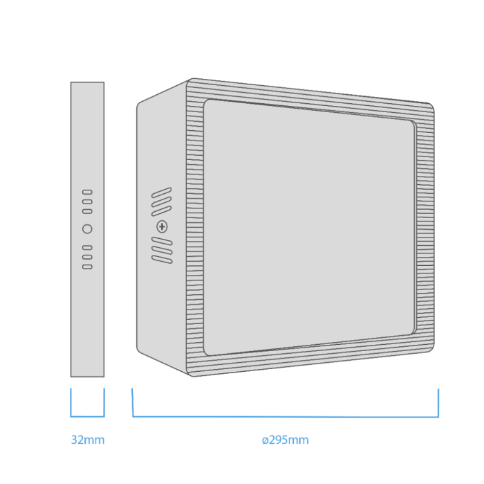 Panel Plafón Cuadrado Platil 24W - Imagen 2