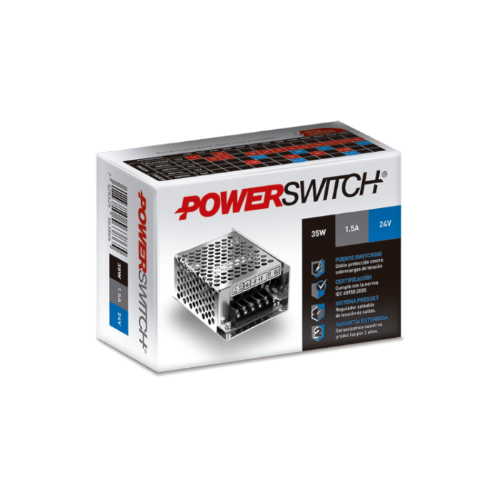Fuente Interior 35W 24V - Imagen 2