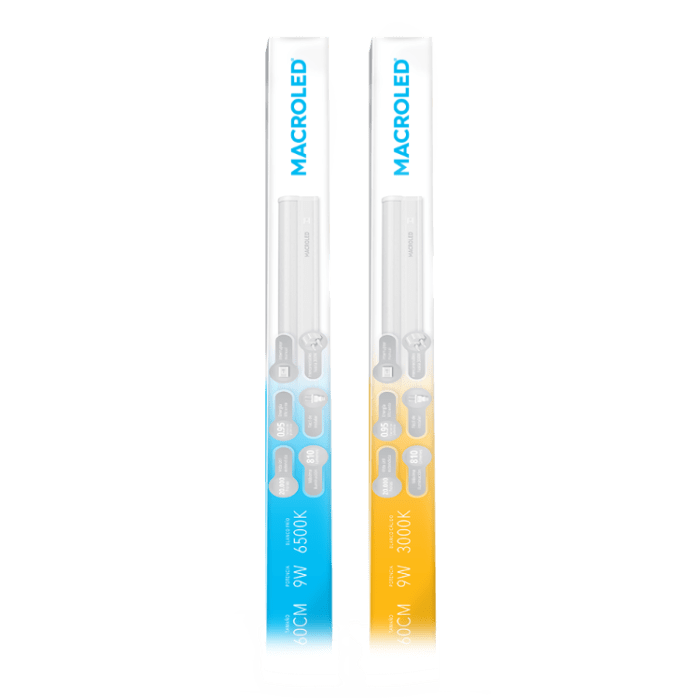 Liston T5 9W 60cm C/Tecla - Imagen 2