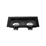 Cardánico Metal p/Embutir Dicro x2 Negro