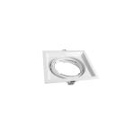 Cardánico Metal Embutir AR111 x1 Blanco