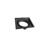 Cardánico Metal Embutir AR111 x1 Negro