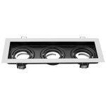 Cardánico Metal p/Embutir Dicro x3 Blanco