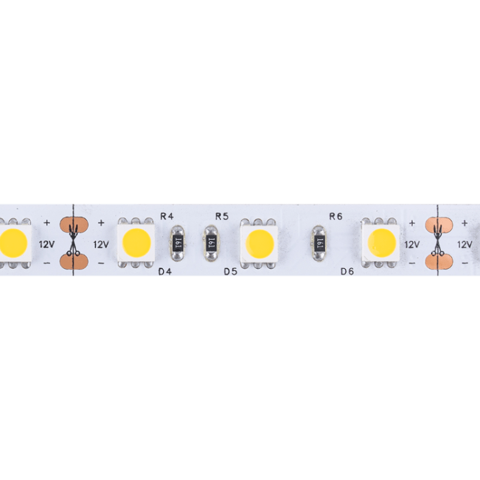 TIRA LED 5050 – 12V – IP20 – 60LEDS x m - Cálido - Imagen 2