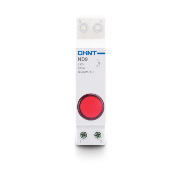 PILOTO LUMINOSO LED PARA RIEL DIN - Imagen 2