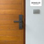 Cerradura Biométrica Smart Wifi Con Llave, Huella Y Tarjeta - Imagen 6
